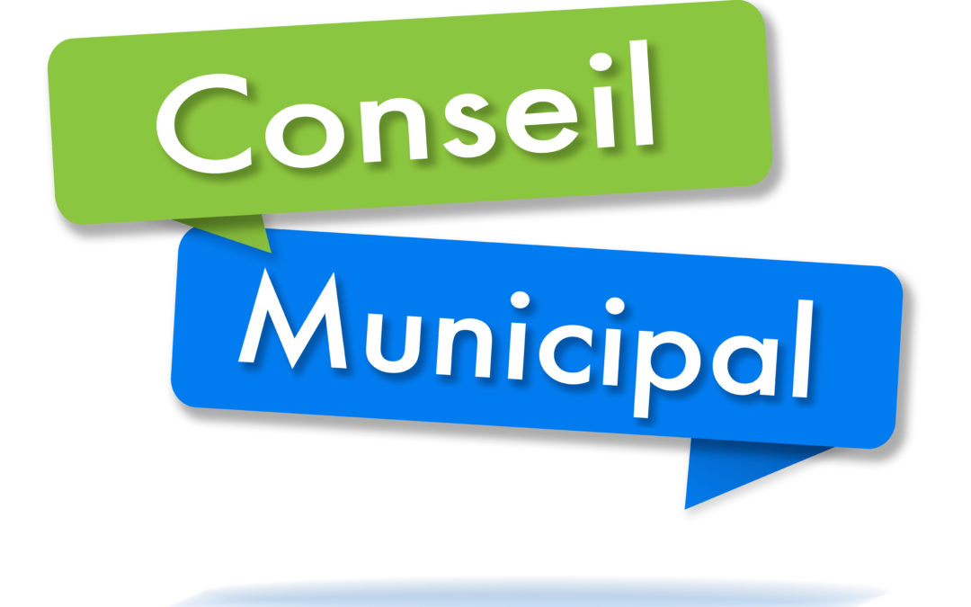 Conseil municipal – mardi 9 avril 2024