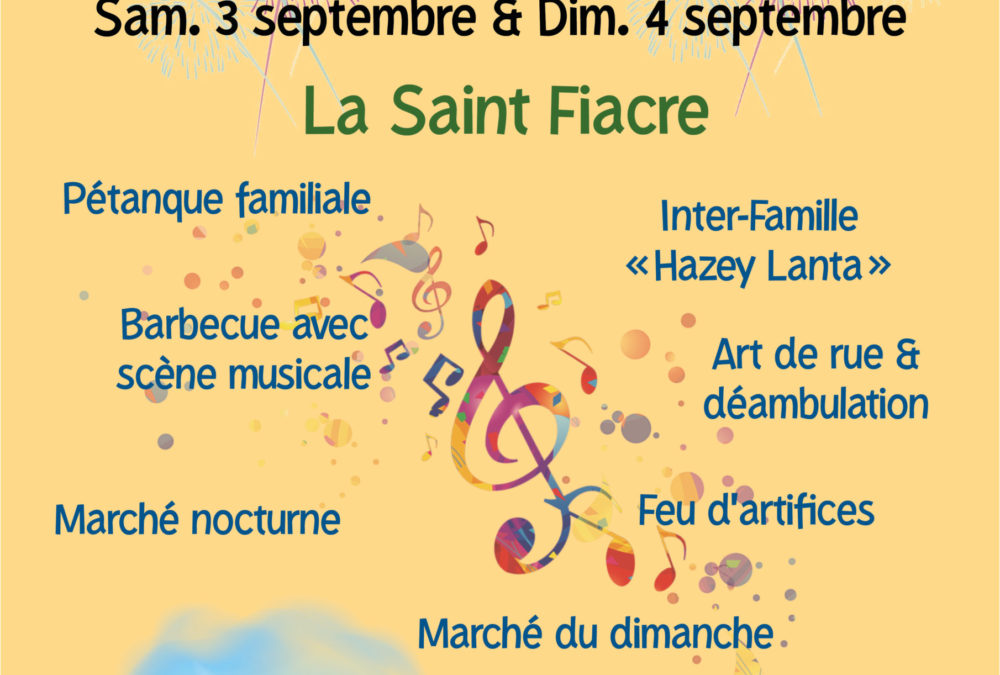 Le Val d’Hazey en fête : La Saint Fiacre